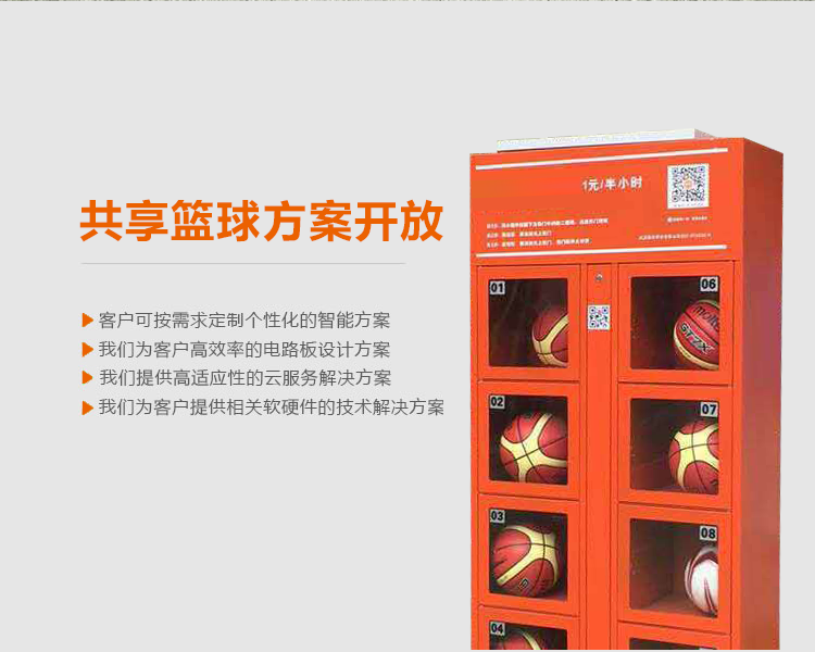 共享篮球软硬件一体化解决方案